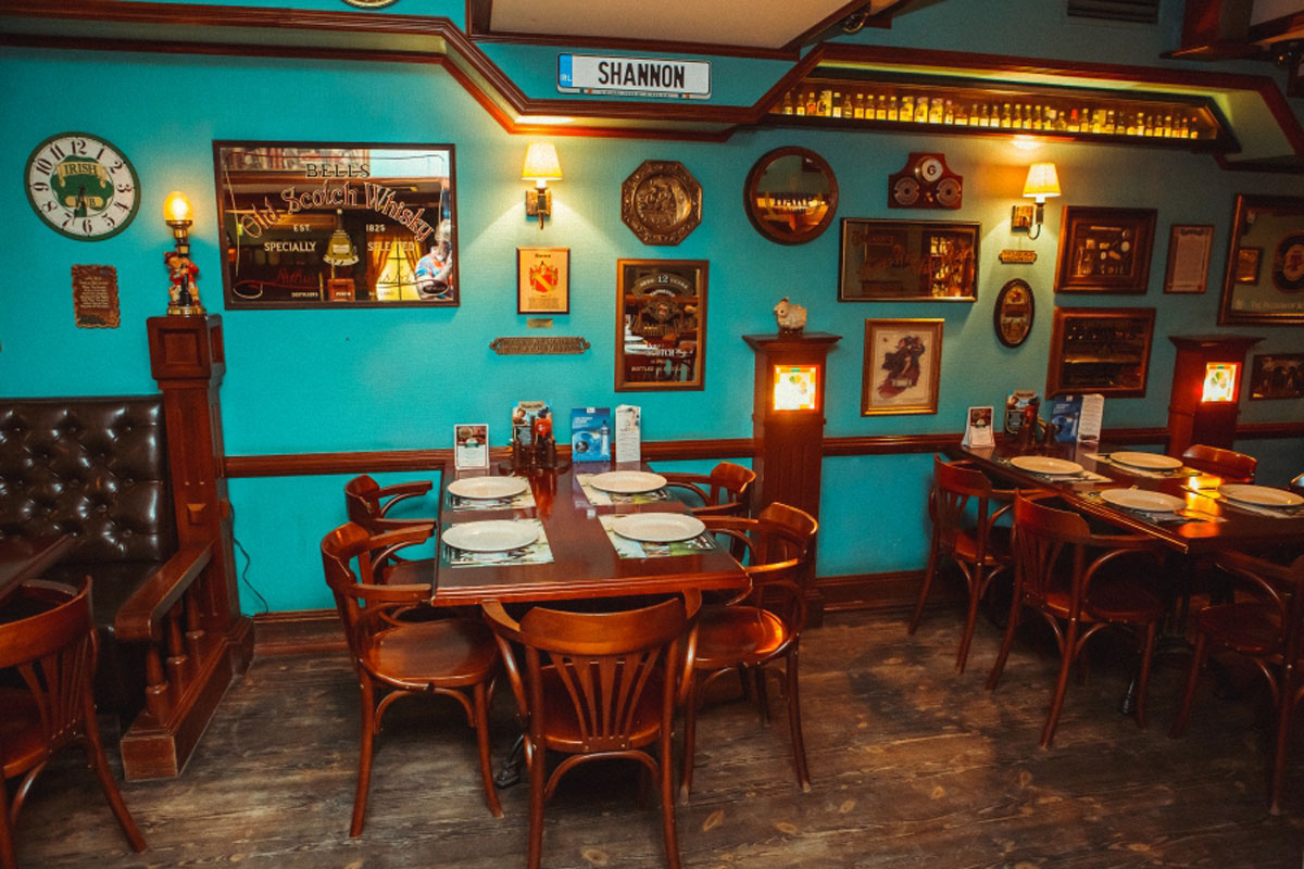 Основной зал — Ирландский паб Shannon