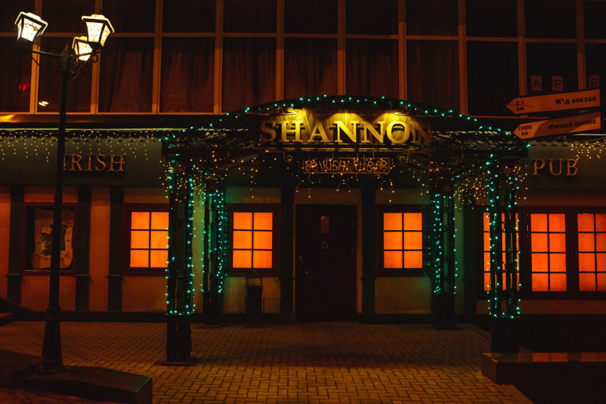 Основной зал — Ирландский паб Shannon
