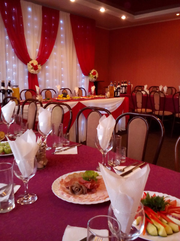 Кафе Галактика — Основной зал, фото банкетного зала