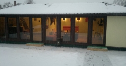 Зимняя беседка — подробнее о зале