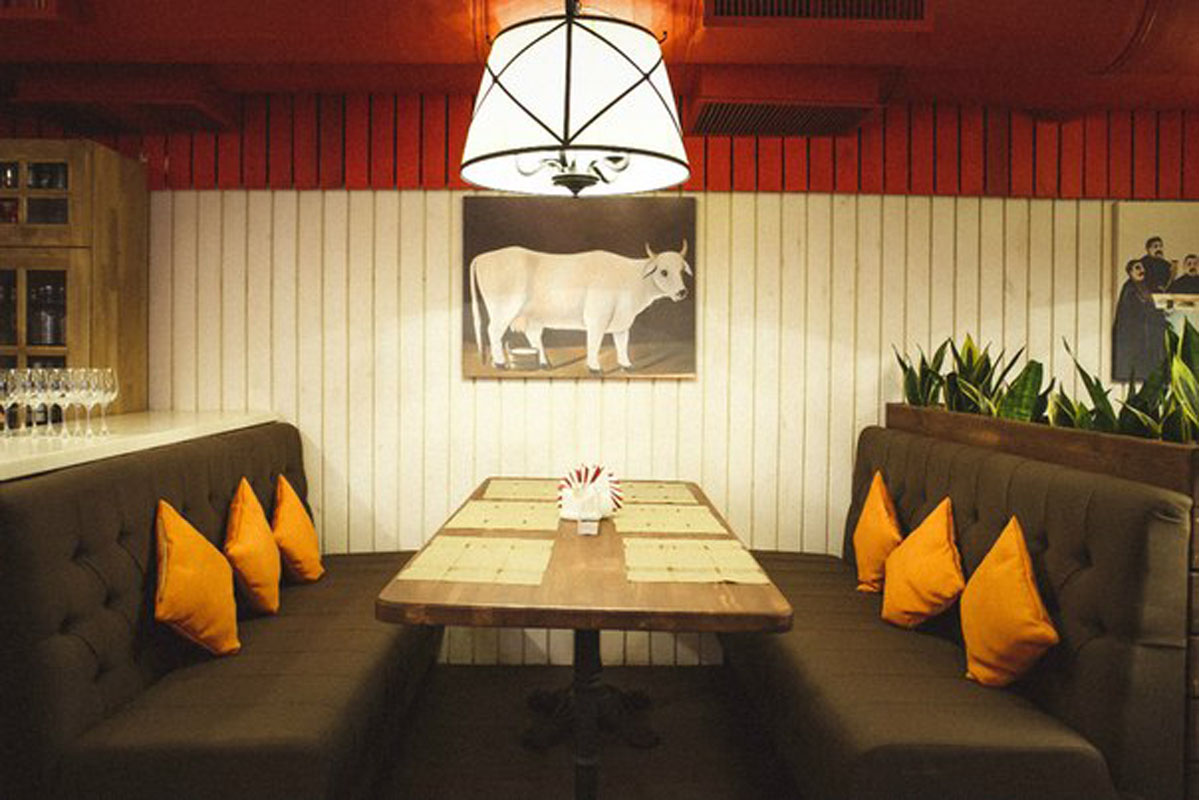 Грузинка Нани — Основной зал, фото банкетного зала