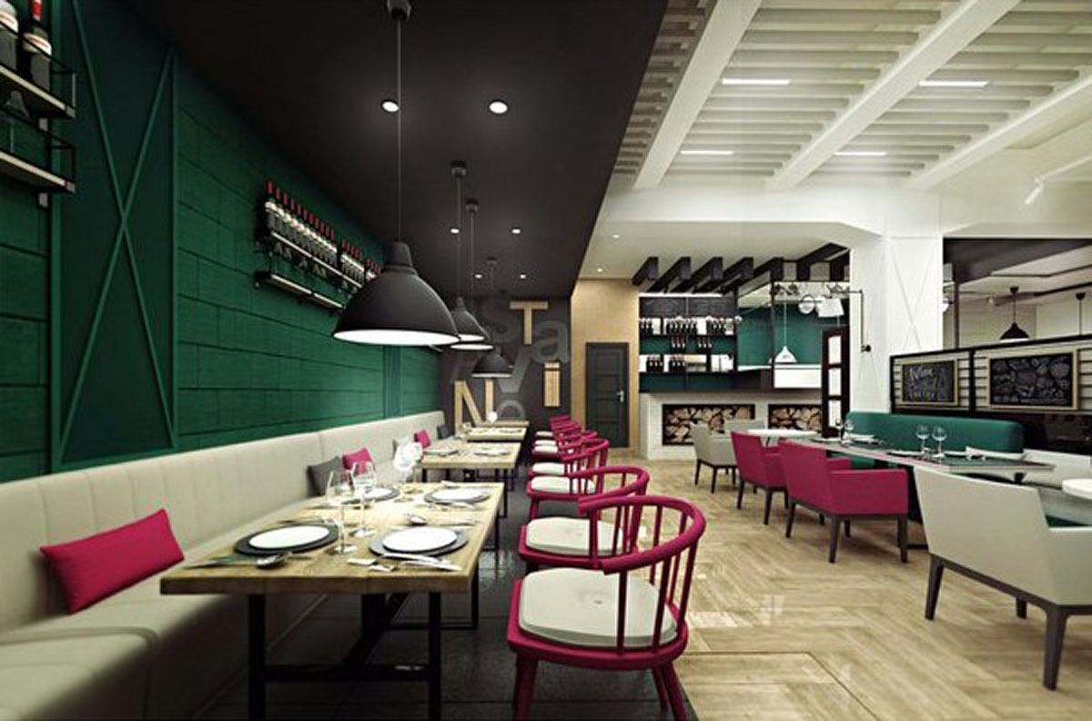 Основной зал — Паста.Вино