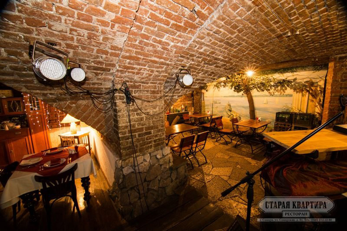 Зал «Дно» — Ресторан-музей Старая Квартира