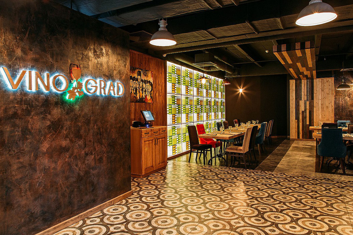 Vinograd — Зал «Грузинский», фото банкетного зала