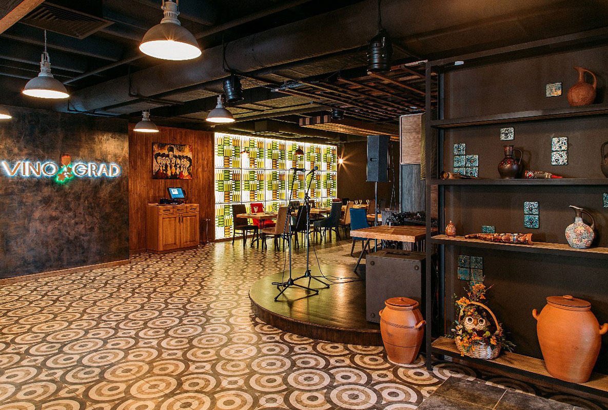 Зал «Грузинский» — Vinograd