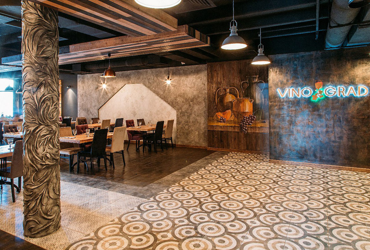 Зал «Грузинский» — Vinograd