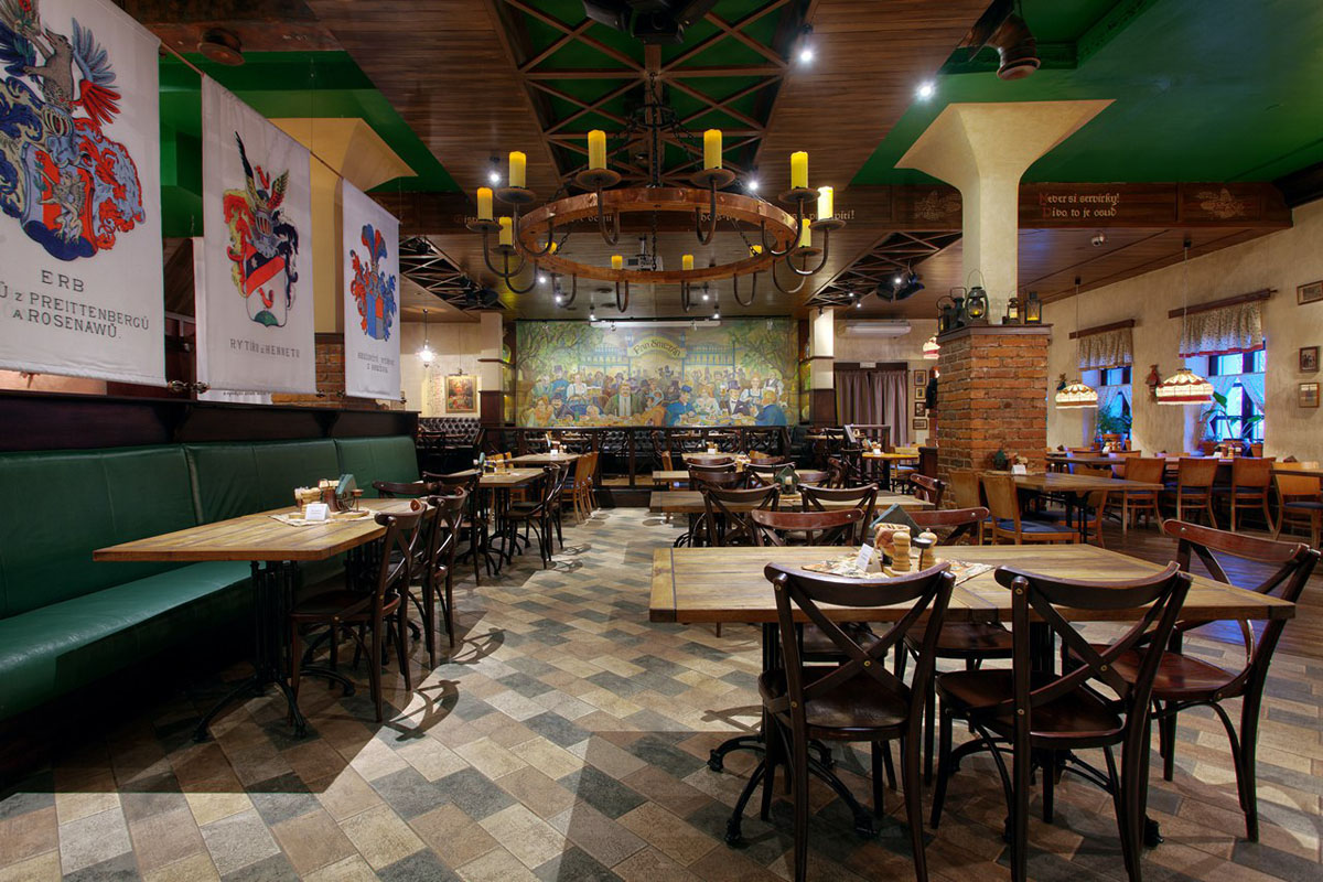 Основной зал — Ресторан Pan Smetan