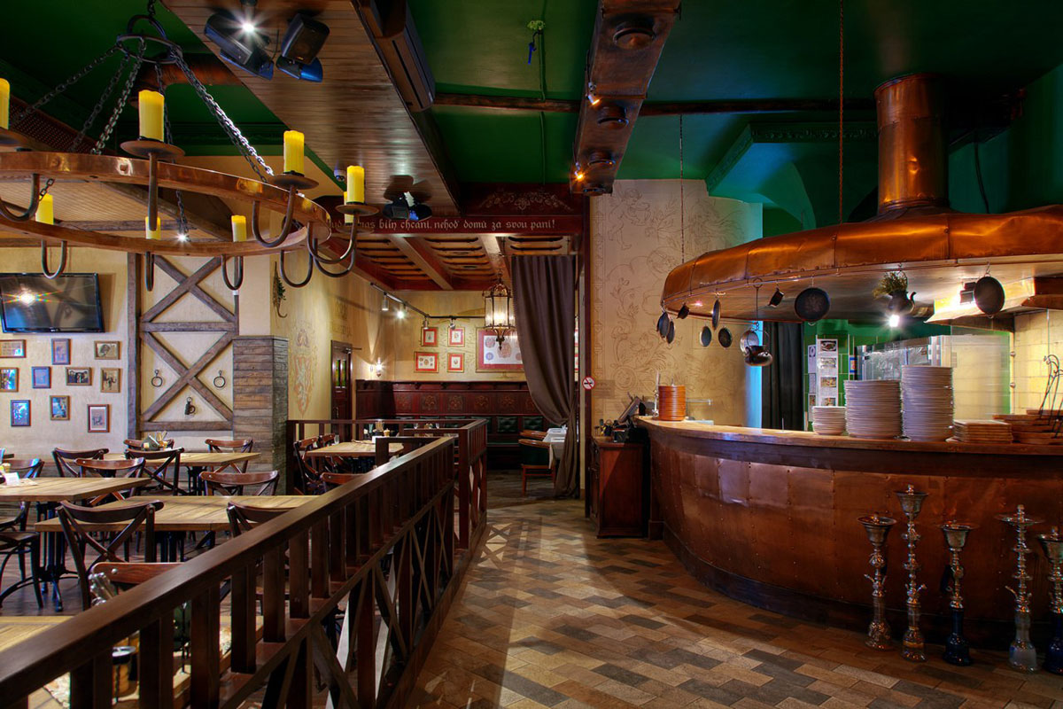 Основной зал — Ресторан Pan Smetan