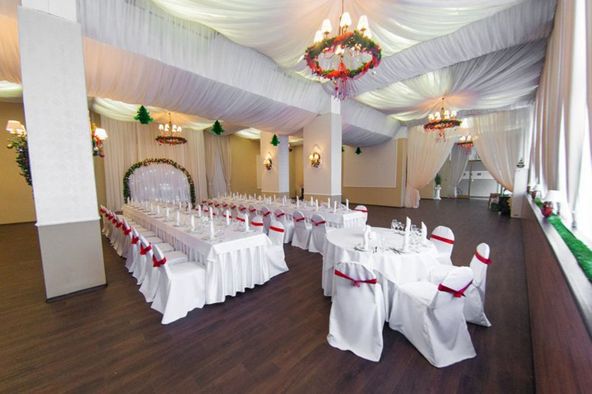 Банкетный зал Галерея — Основной зал, фото банкетного зала