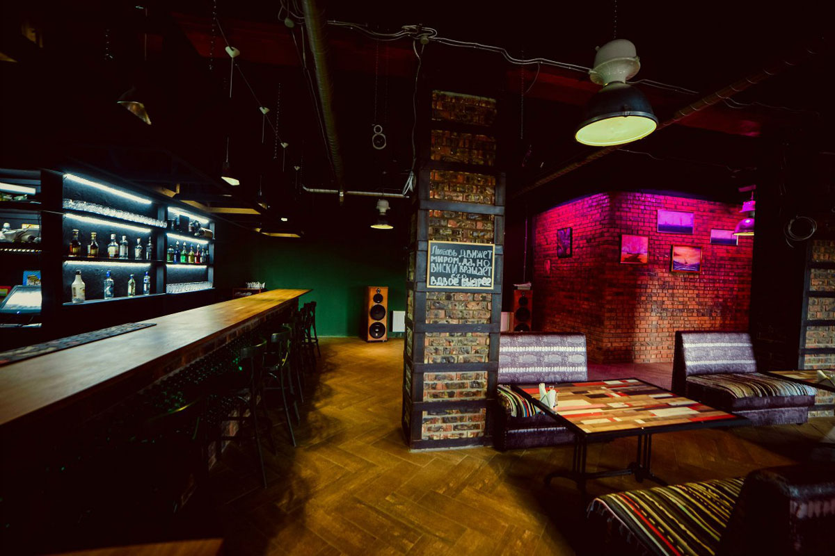 Зал на 1 этаже — Art bar Ы
