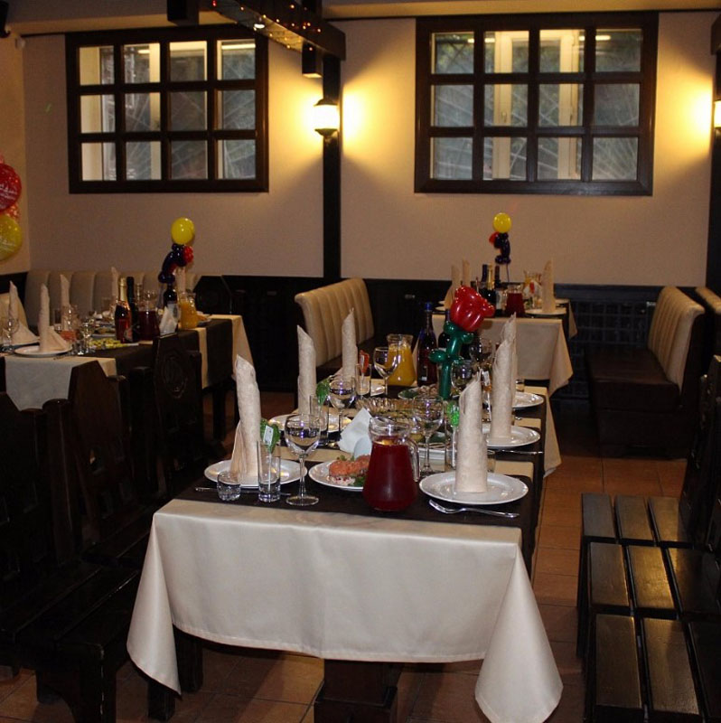 Большой зал — Ресторан Фон Вакано 1881