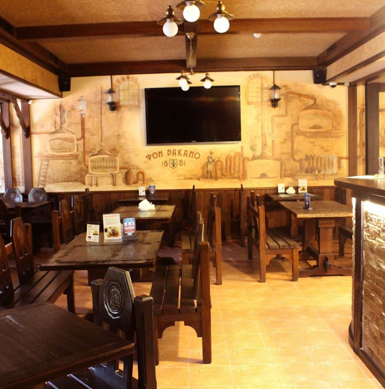 Малый зал — Ресторан Фон Вакано 1881