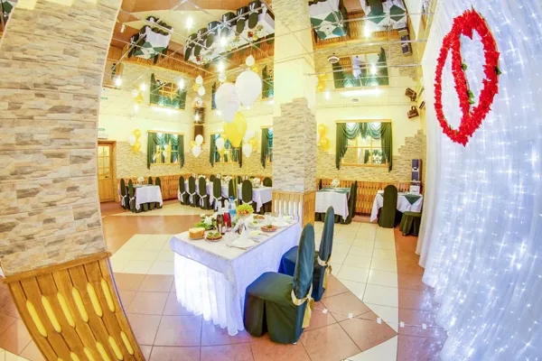 «Зеленый» банкетный зал — интерьер зала