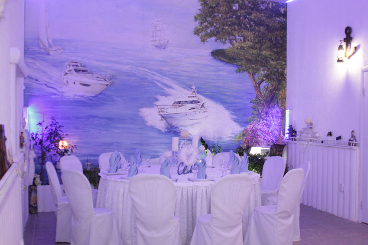 Зал Море — Банкетный зал Зеркальный