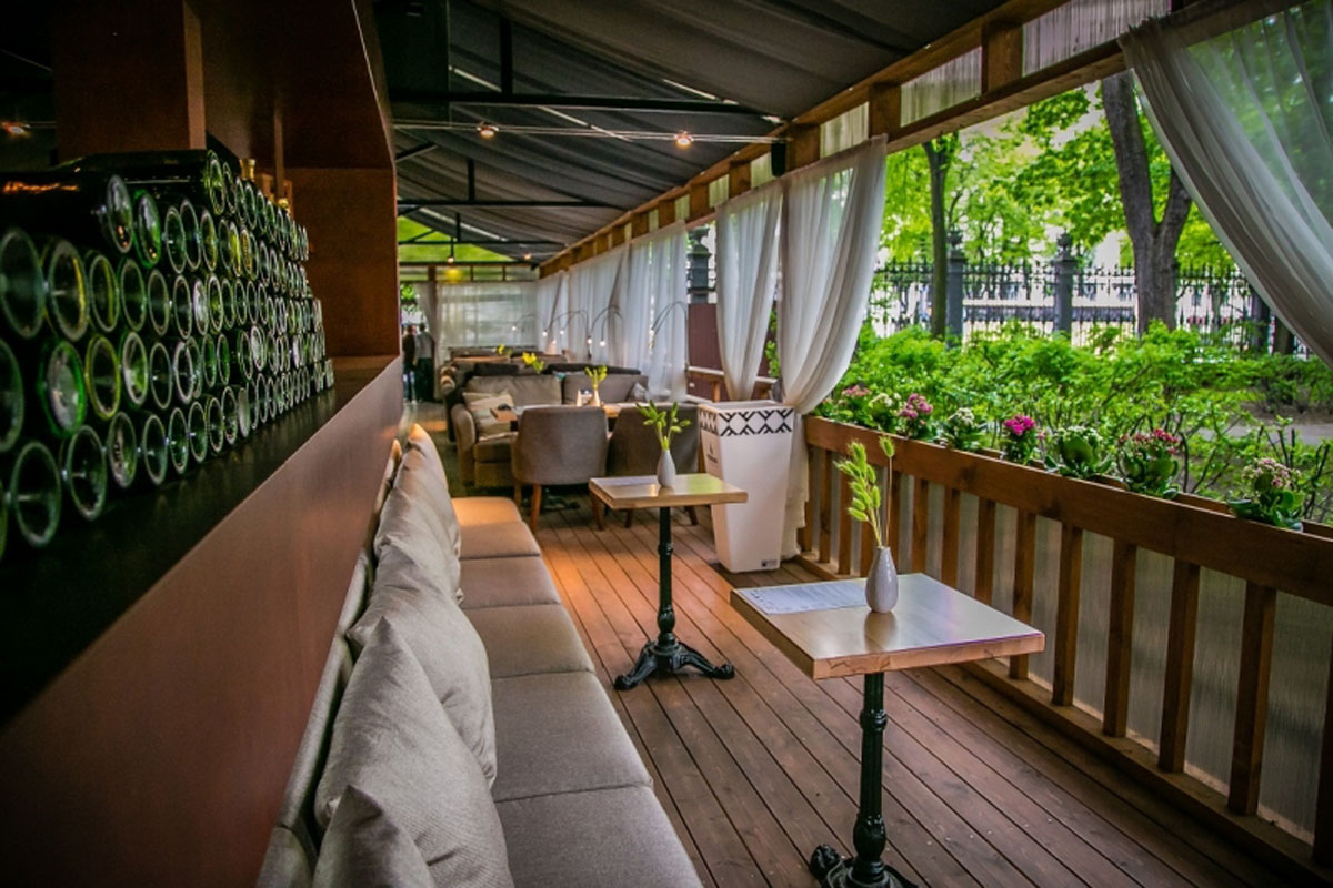 Летняя терраса — банкетный зал Ресторан Гимназия, фото