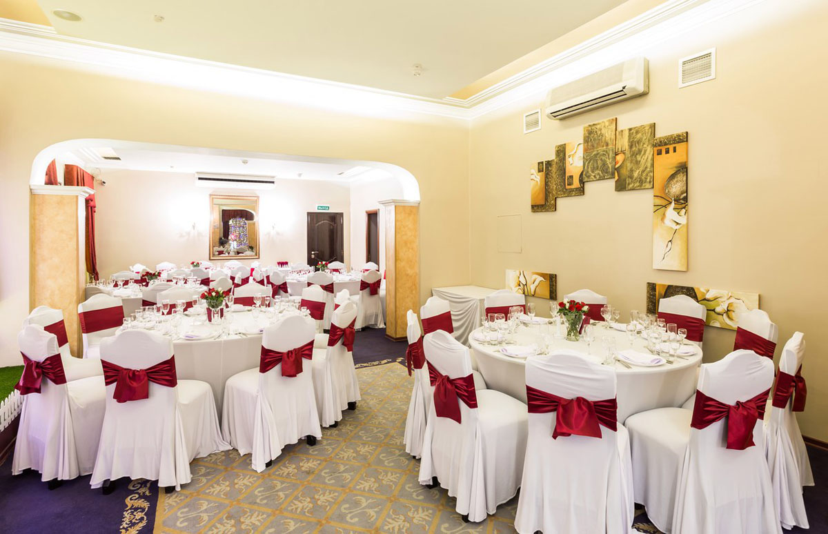 Банкетный зал Айвори Холл — Основной зал, фото банкетного зала