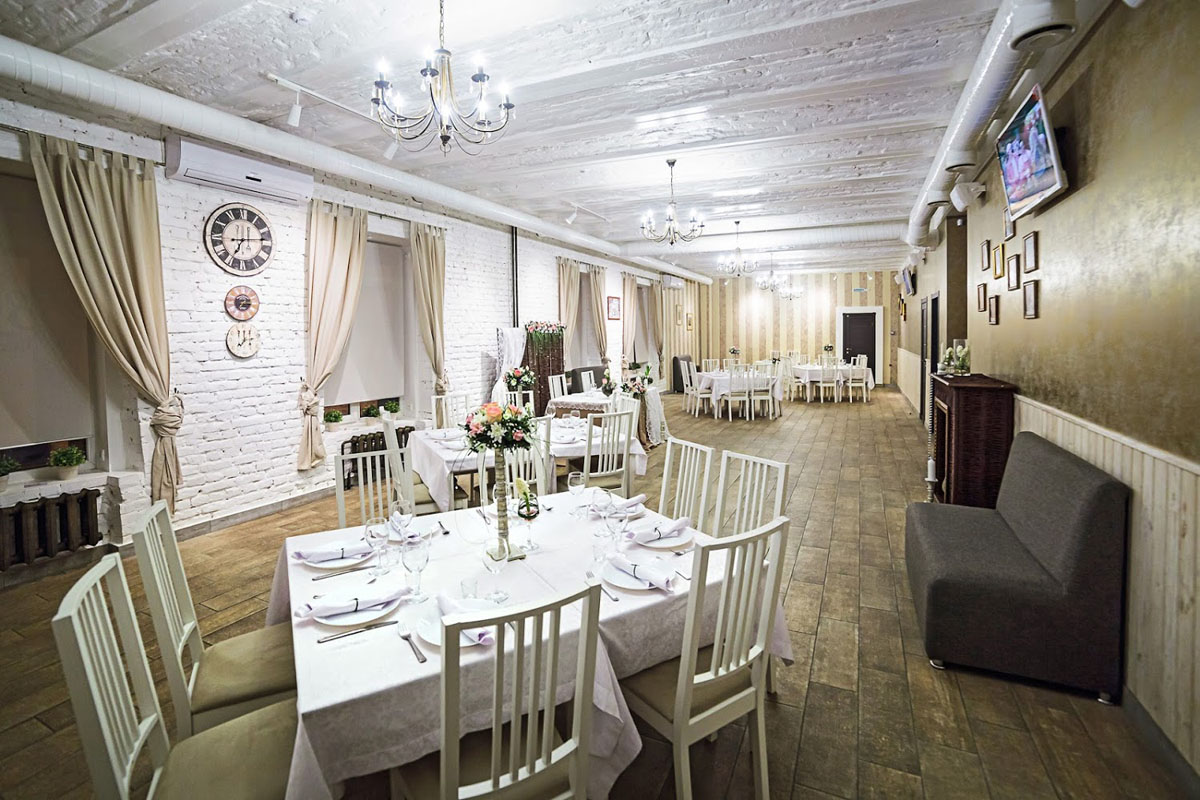 Основной зал — Буфет Банкет