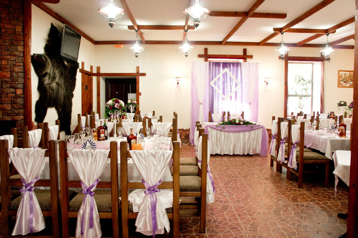 Банкетный зал — Ресторан Медведь