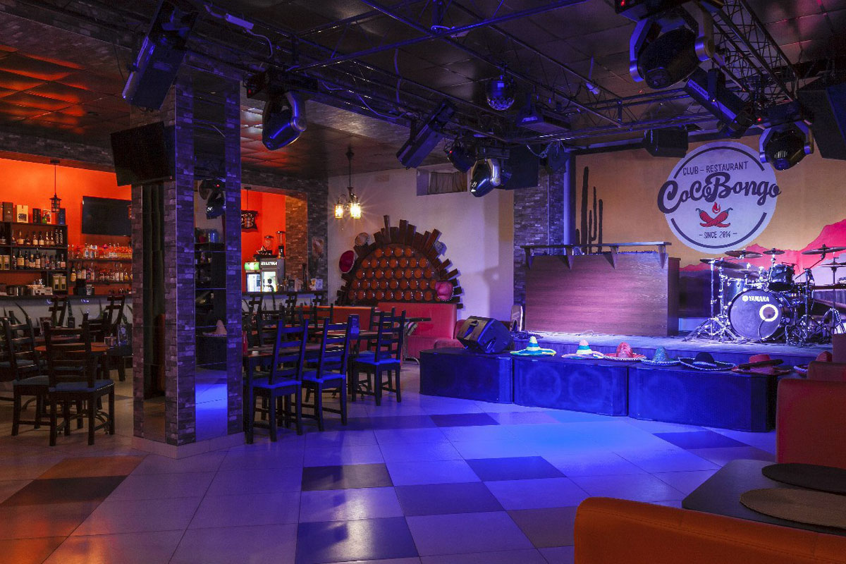 Основной зал — CocoBongo Club