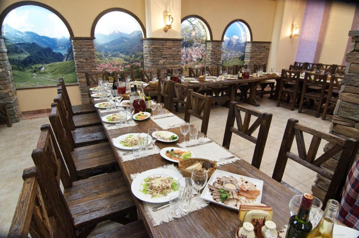 Bladbacher — Основной зал, фото банкетного зала