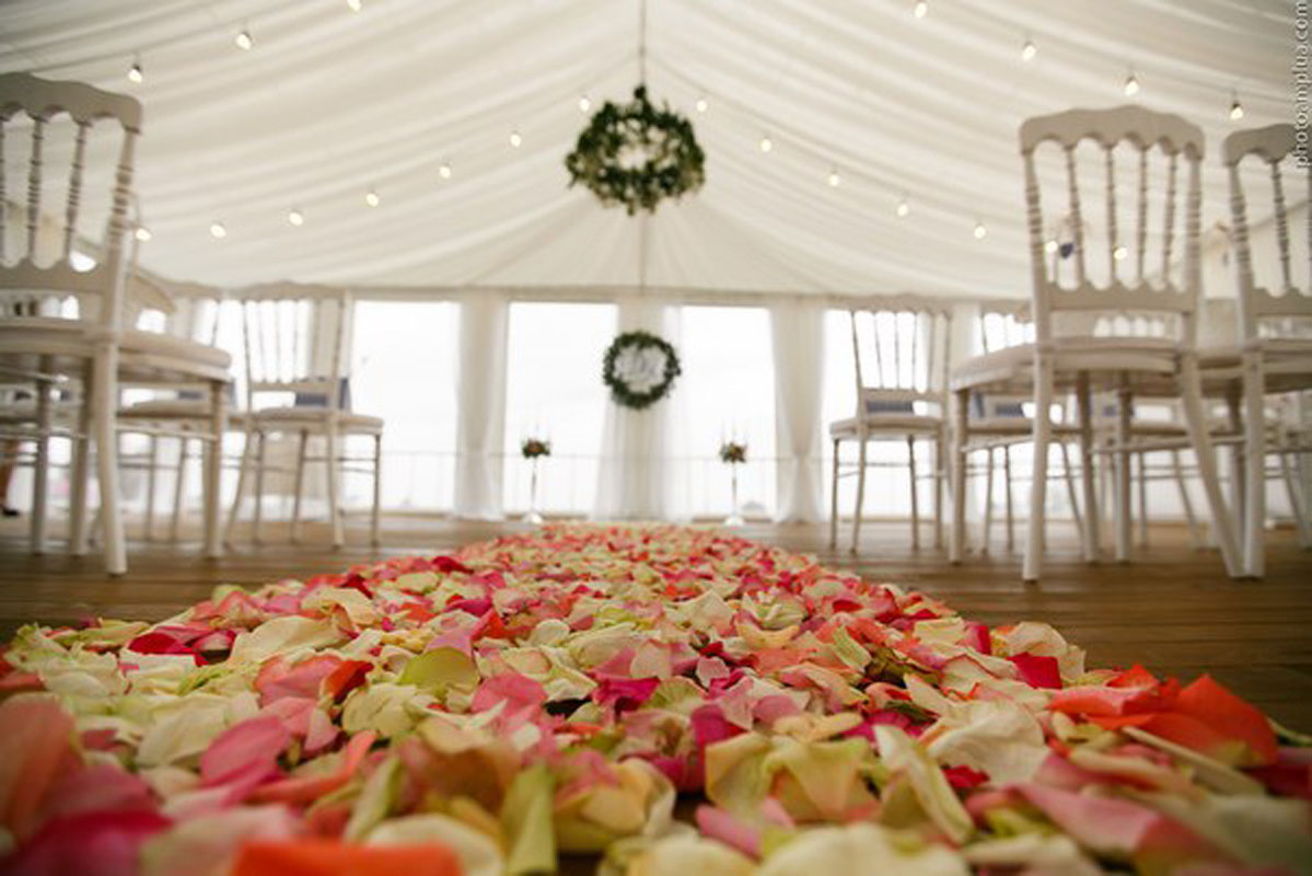 Горнолыжный комплекс Авальман — Шатер Монблан, фото банкетного зала