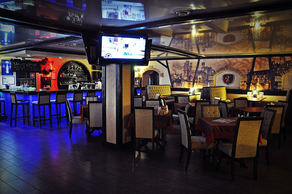 Основной зал — Ресторан-пивоварня EberHoff