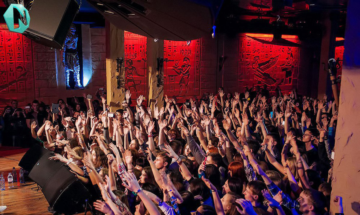 Клуб-ресторан Фараон — Основной зал, фото банкетного зала