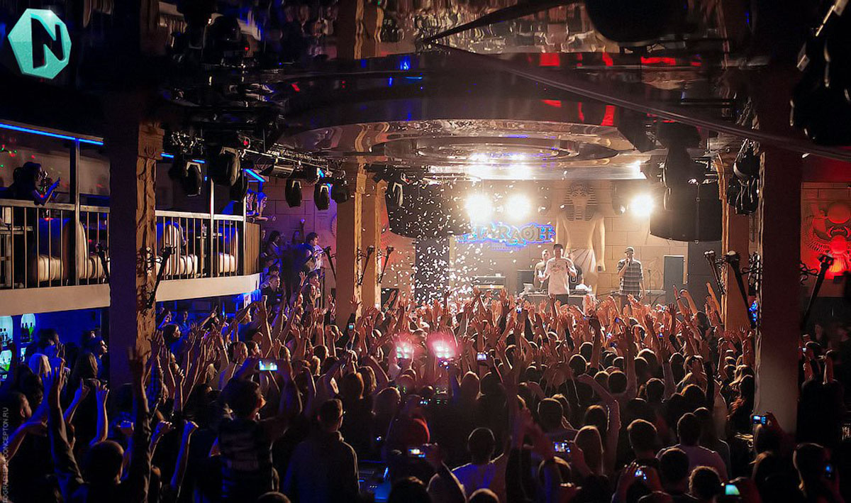 Основной зал — Клуб-ресторан Фараон