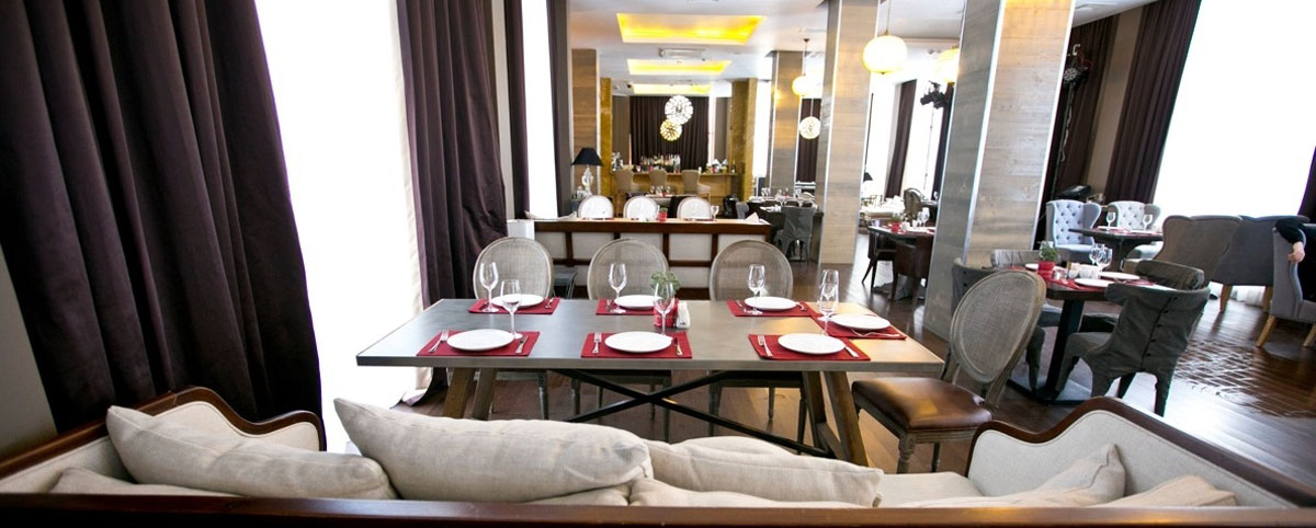 Ресторан Медора — Основной зал, фото банкетного зала