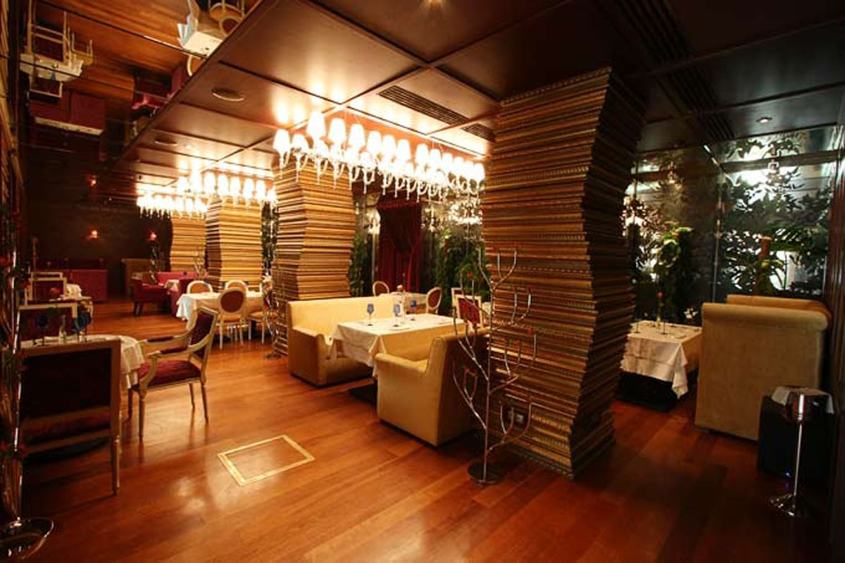 Основной зал — Кавказский ресторан Аджика