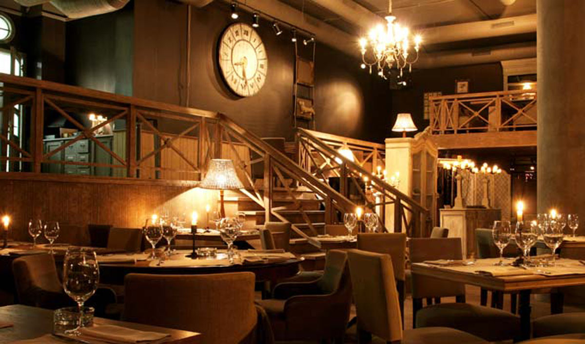 Основной зал — Кавказский ресторан Аджика