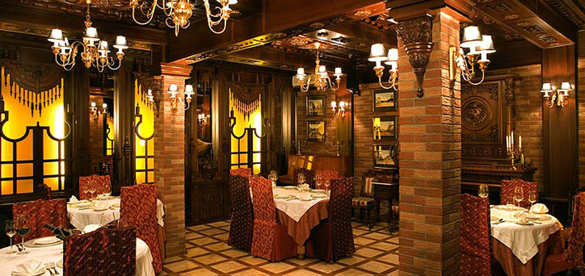 Основной зал — Ресторан Пенаты