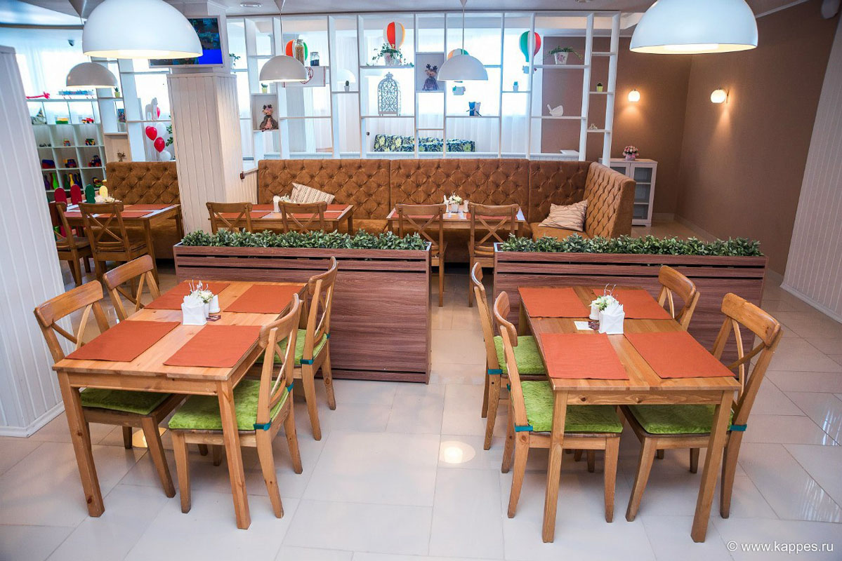 Основной зал — Семейное кафе Лукошко