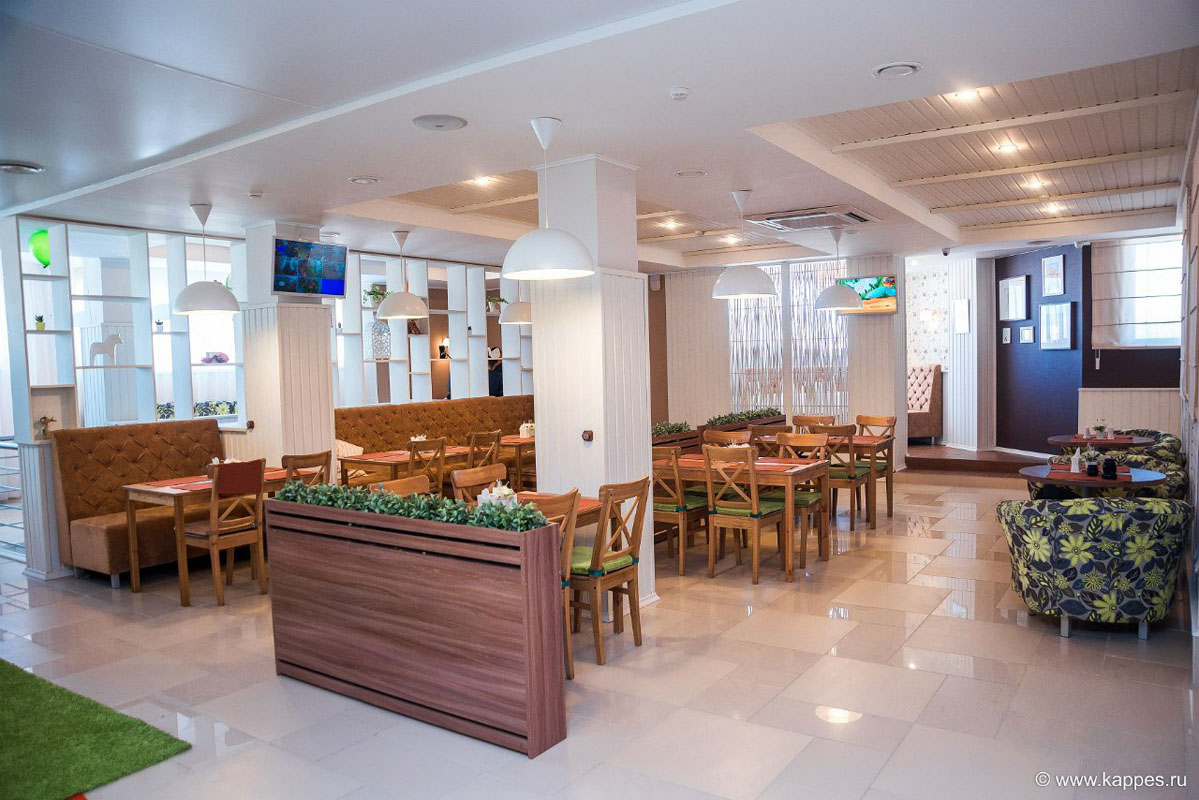 Основной зал — Семейное кафе Лукошко