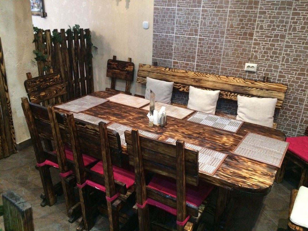 Основной зал — Кафе-ресторан Баклажан