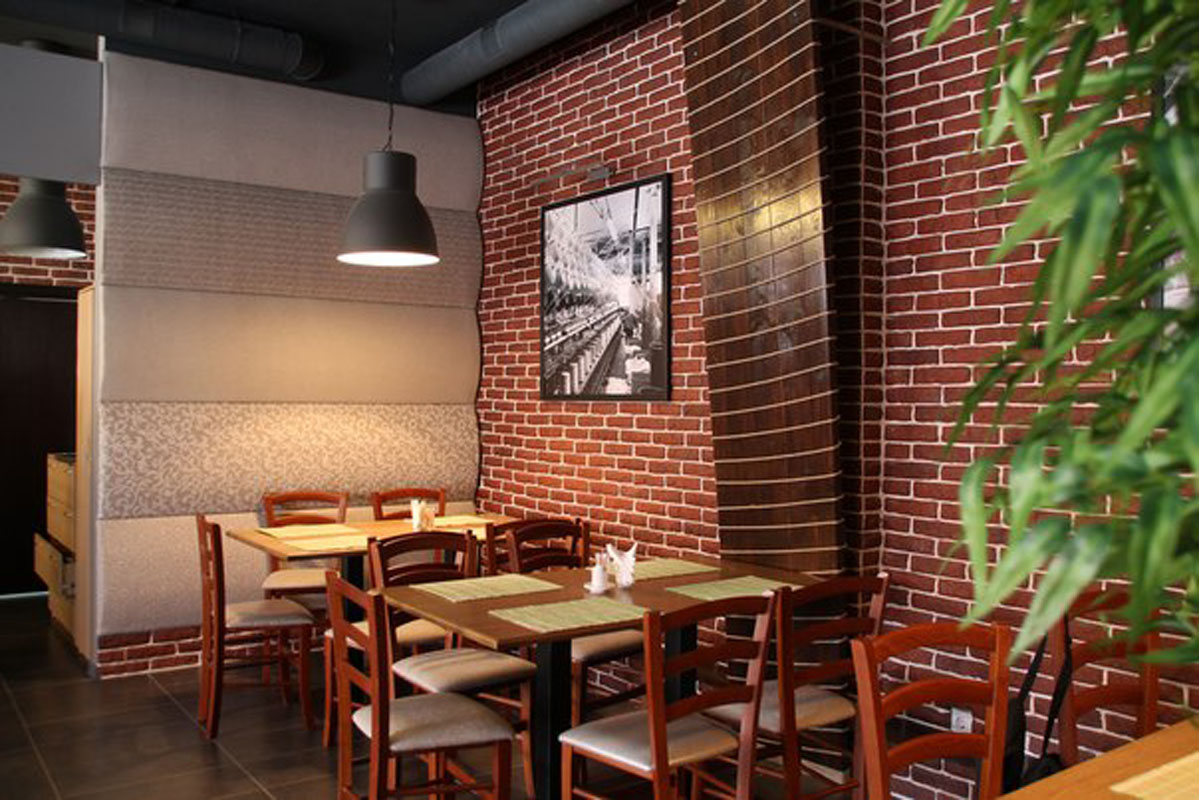 Кафе-бар Клубок — Основной зал, фото банкетного зала