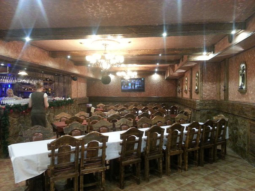Кафе Амброзия — Основной зал, фото банкетного зала