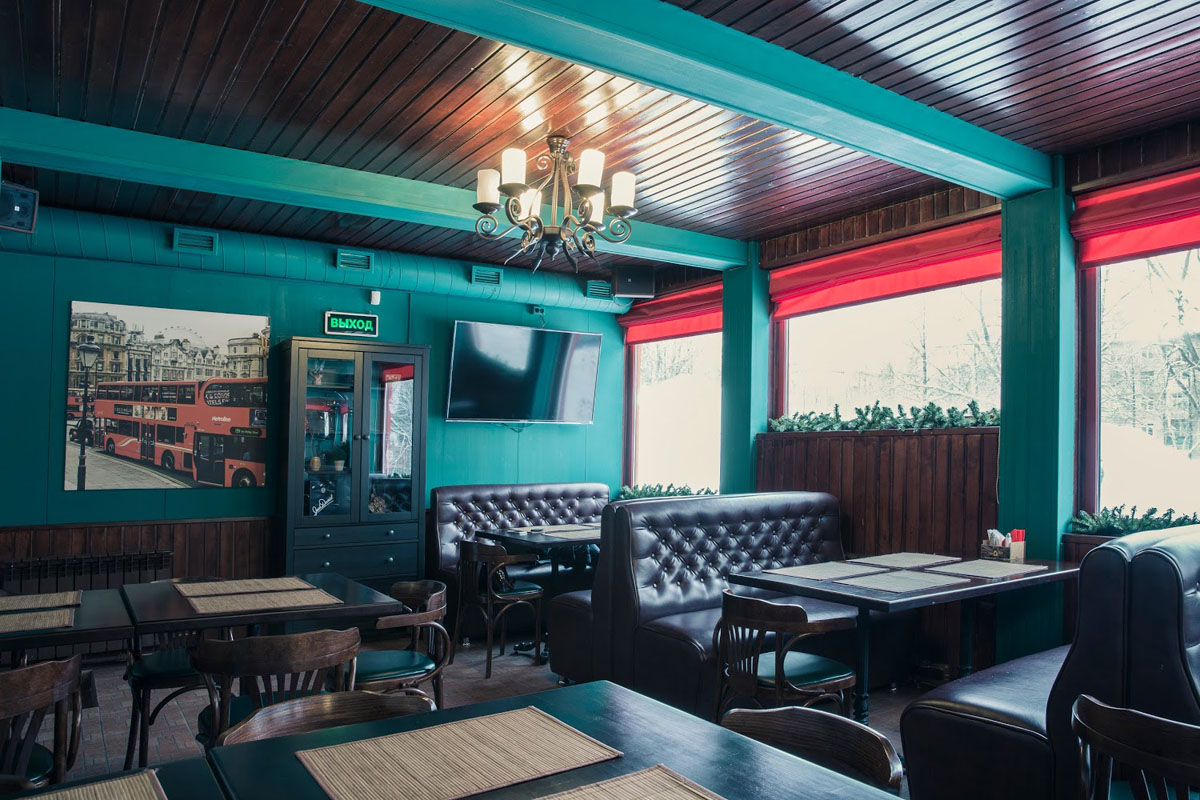 Зал английский автобус — фото 4