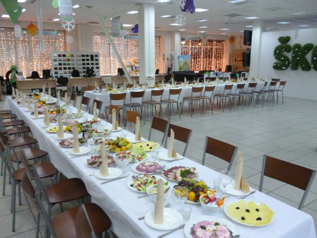 Русская трапеза — Банкетный зал, фото банкетного зала