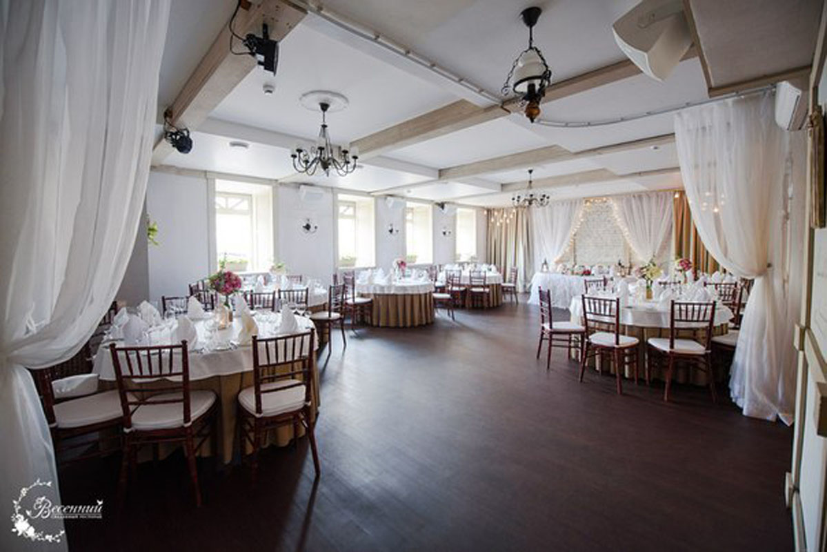 Основной зал — Банкетный зал Весенний на Фонтанке