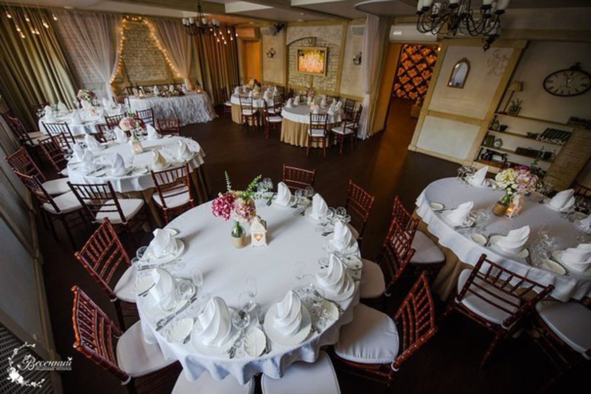 Основной зал — Банкетный зал Весенний на Фонтанке