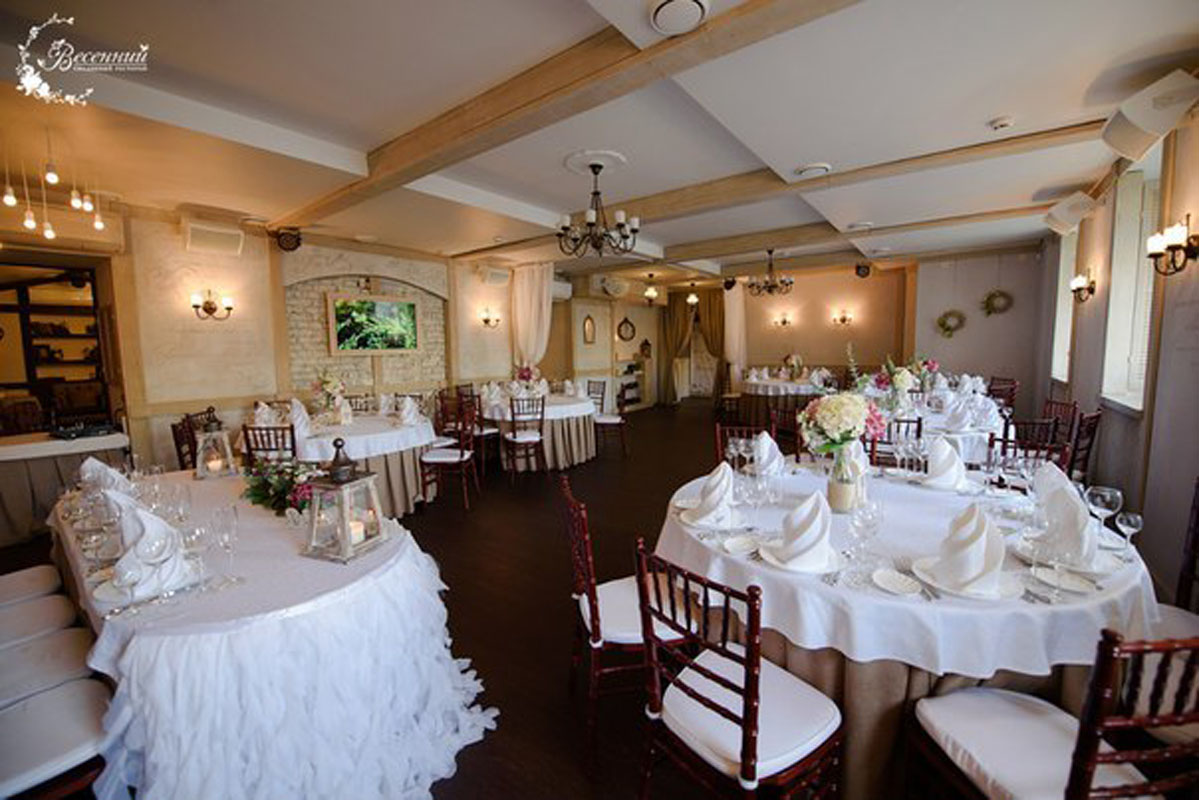 Основной зал — Банкетный зал Весенний на Фонтанке