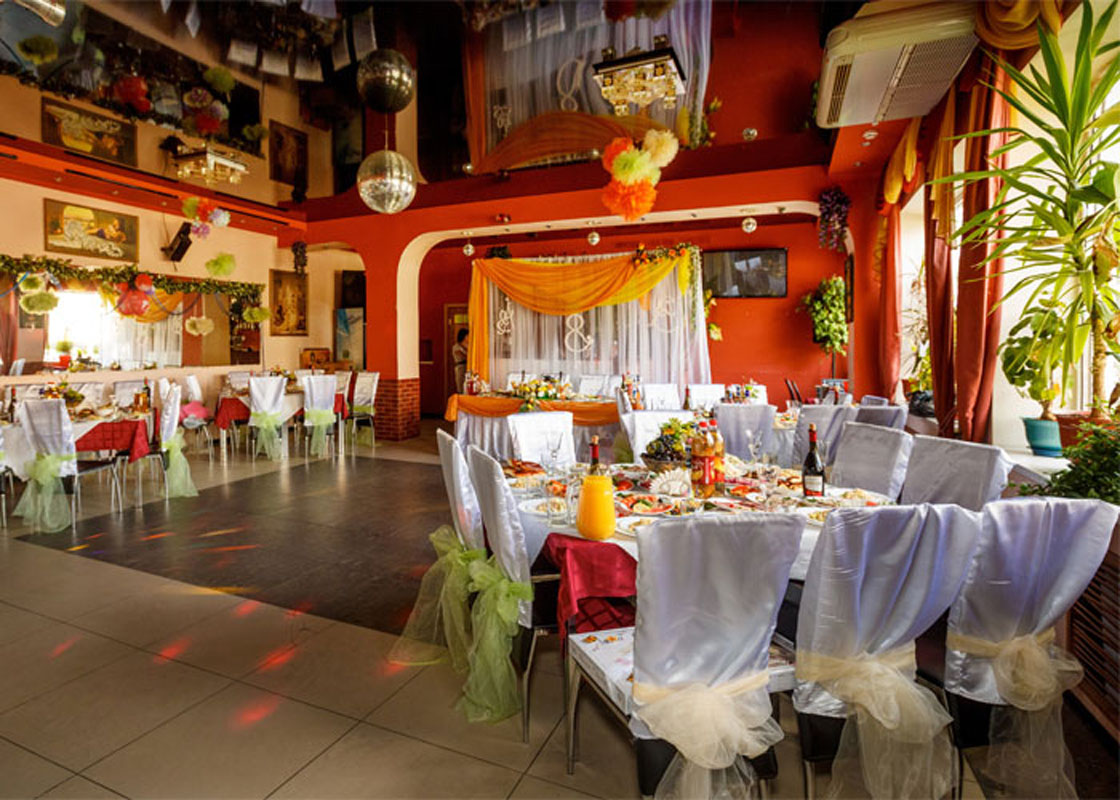 Шахерезада — Основной зал, фото банкетного зала