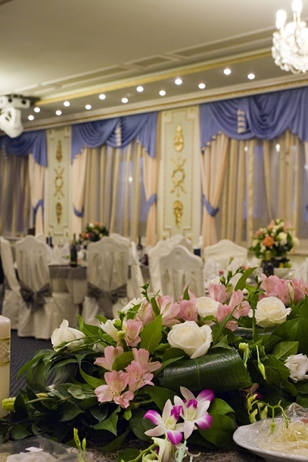 Основной зал — Ресторан Бакинская жемчужина