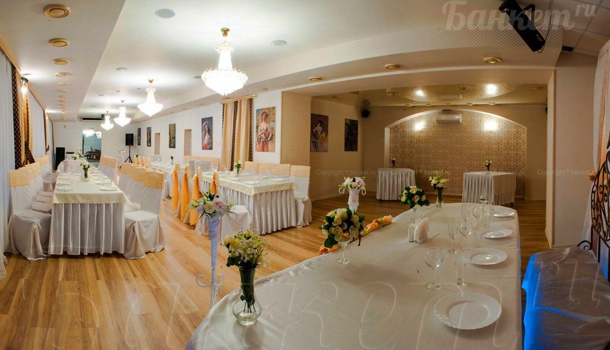 Зал на 80 человек — Дом торжеств Золотой Принц
