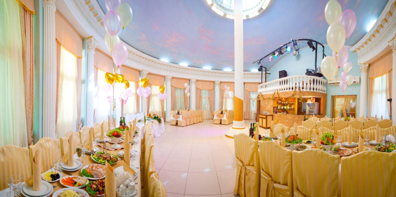 Ресторанно-гостиничный комплекс Кордон — Основной зал, фото банкетного зала