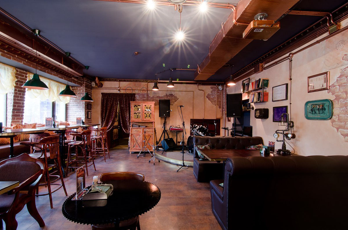 Ржавый дед — Основной зал, фото банкетного зала