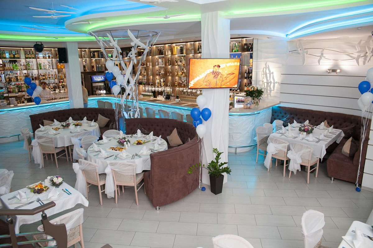 Основной зал — Ресторан-бар Чаiка