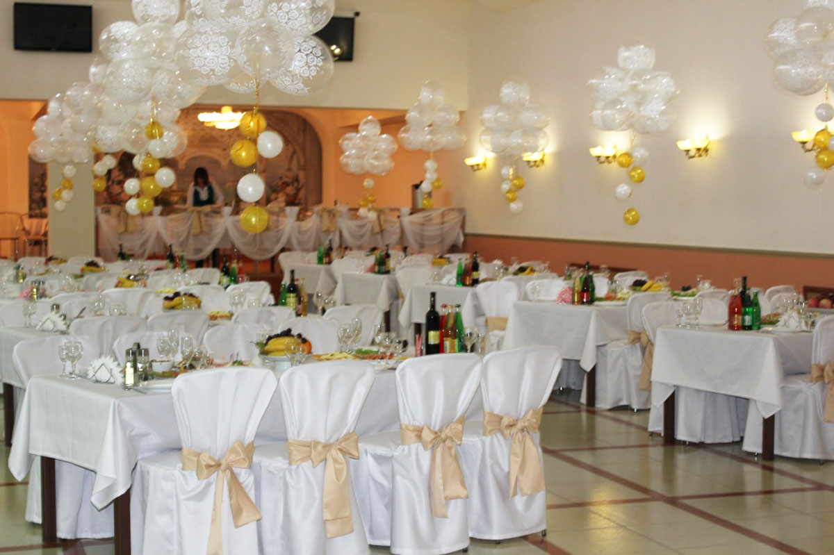 Кафе Жорж — Основной зал, фото банкетного зала