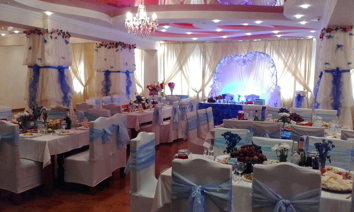 Шампань — Основной зал, фото банкетного зала